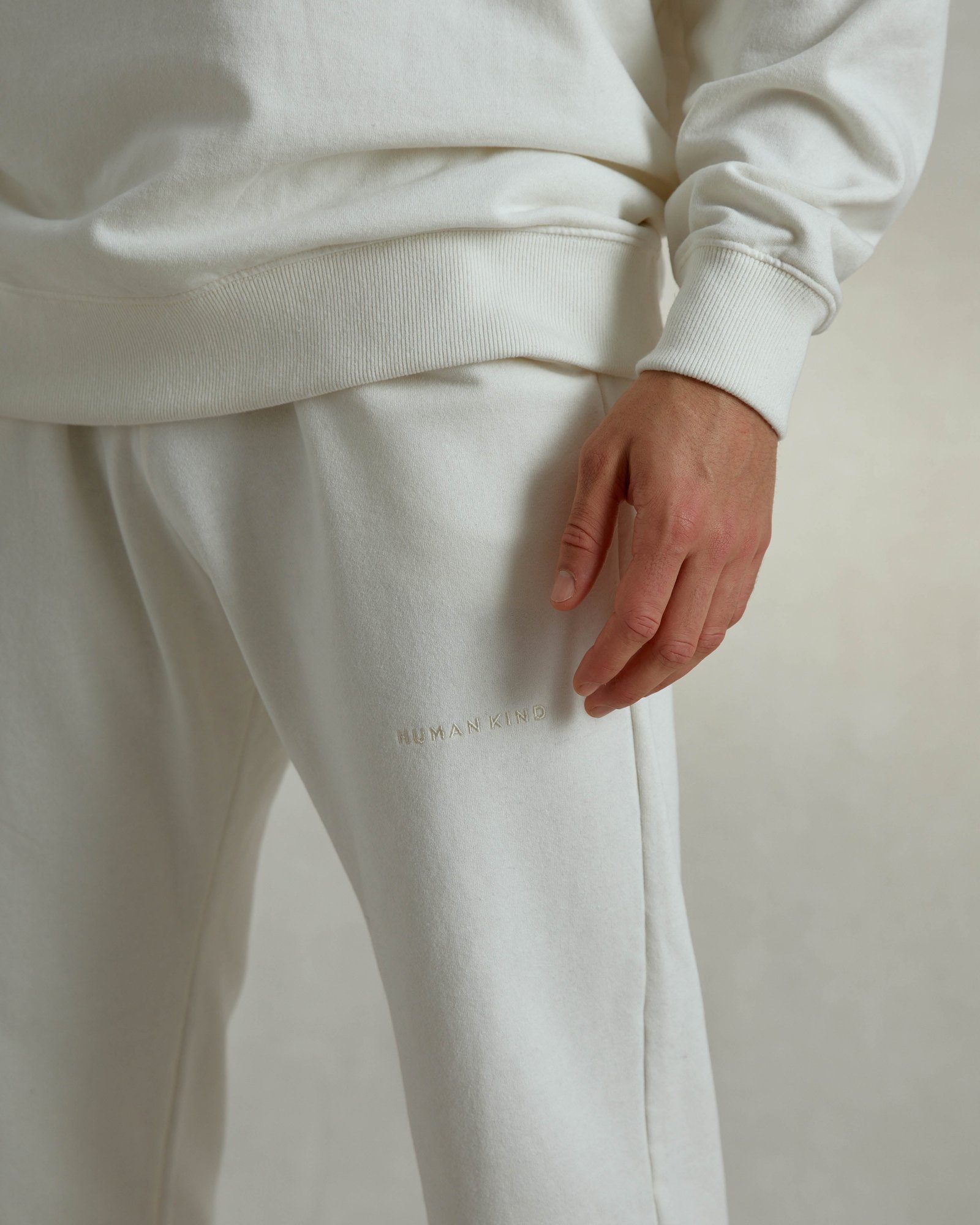 Recycled Cotton 'Human Kind' Track Pant