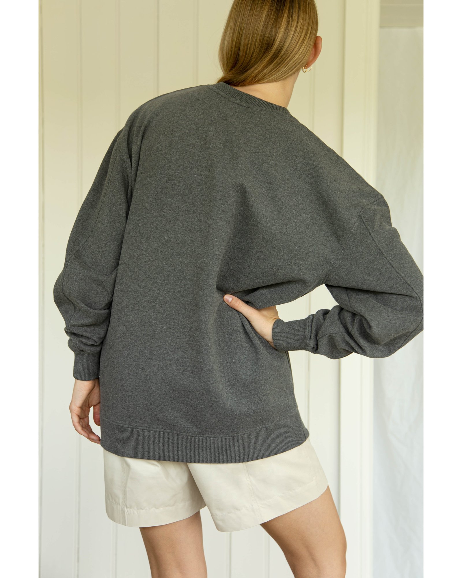 Recycled Cotton Oversized Sweatshirt