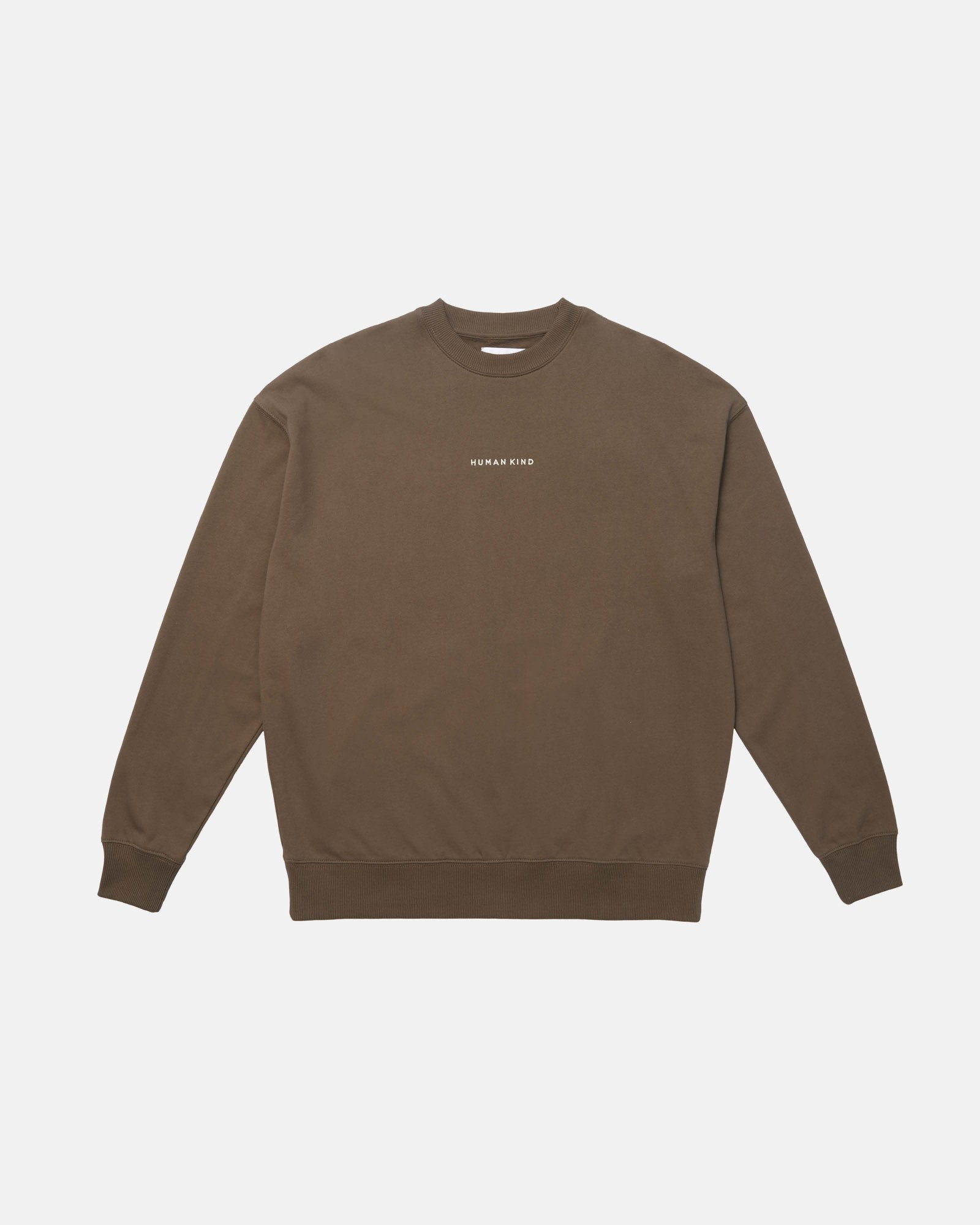 Organic Cotton 'Human Kind' Oversized Sweatshirt