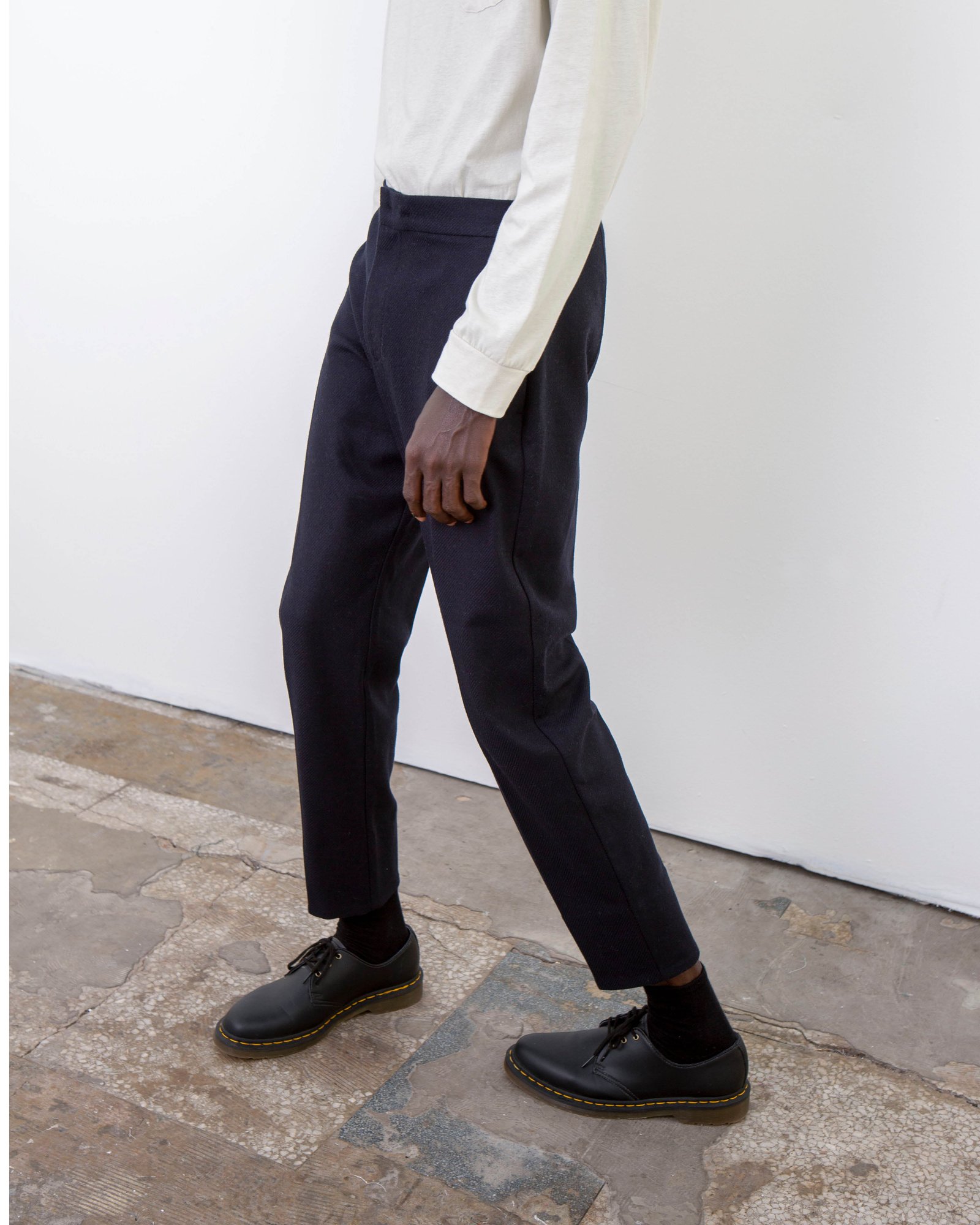 Recycled Wool Tailored Trouser