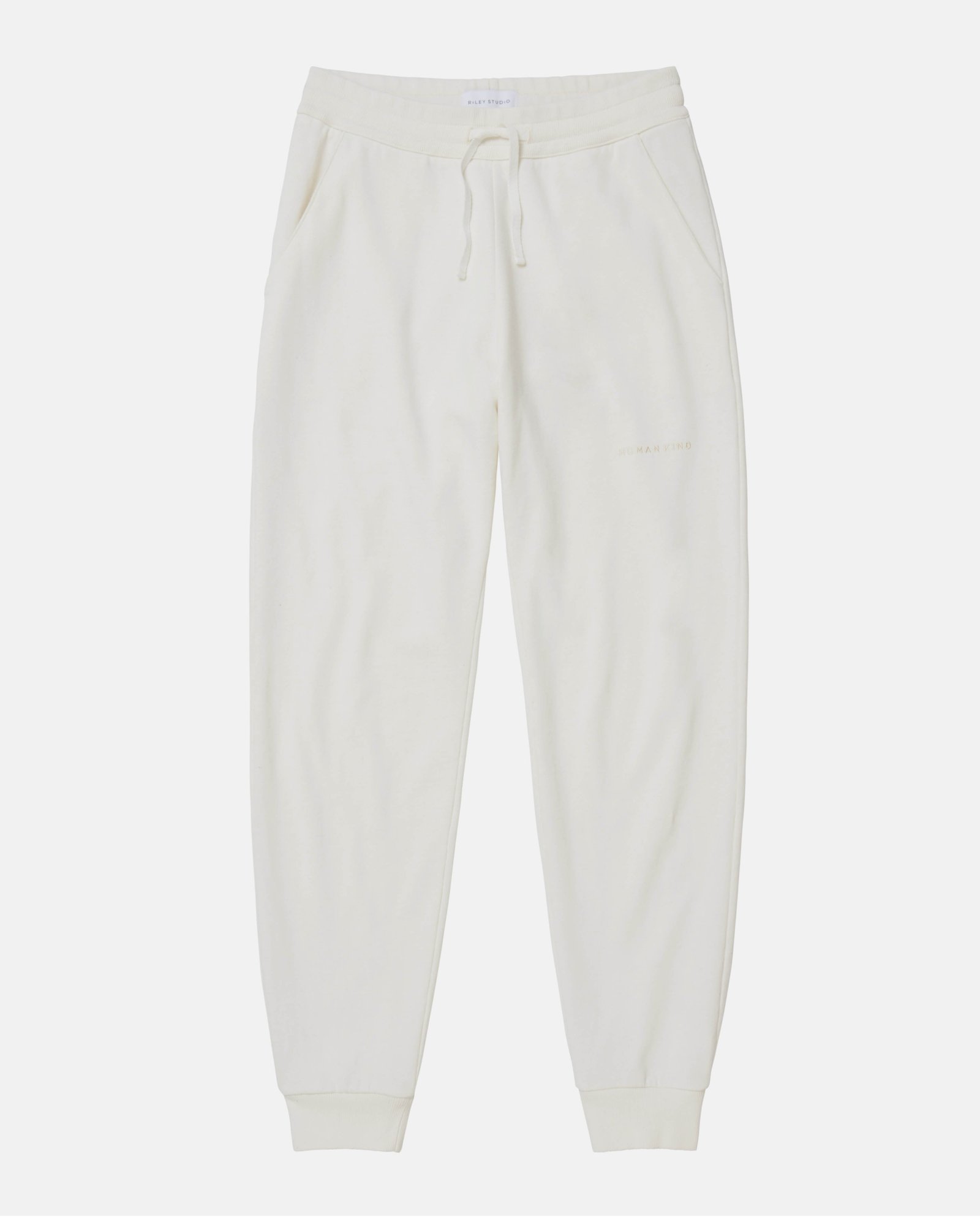 Recycled Cotton 'Human Kind' Track Pant