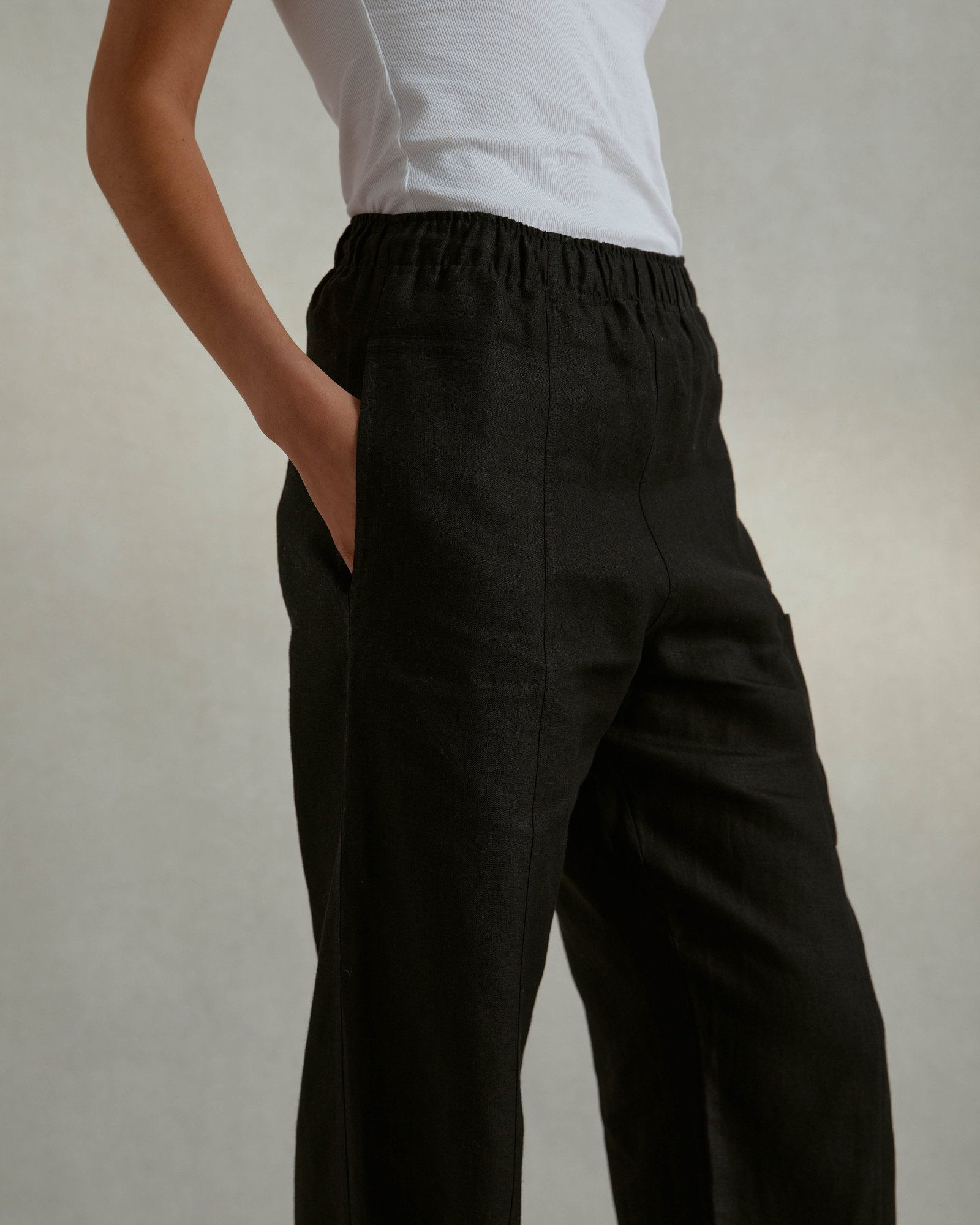Organic Linen Pocket Trouser