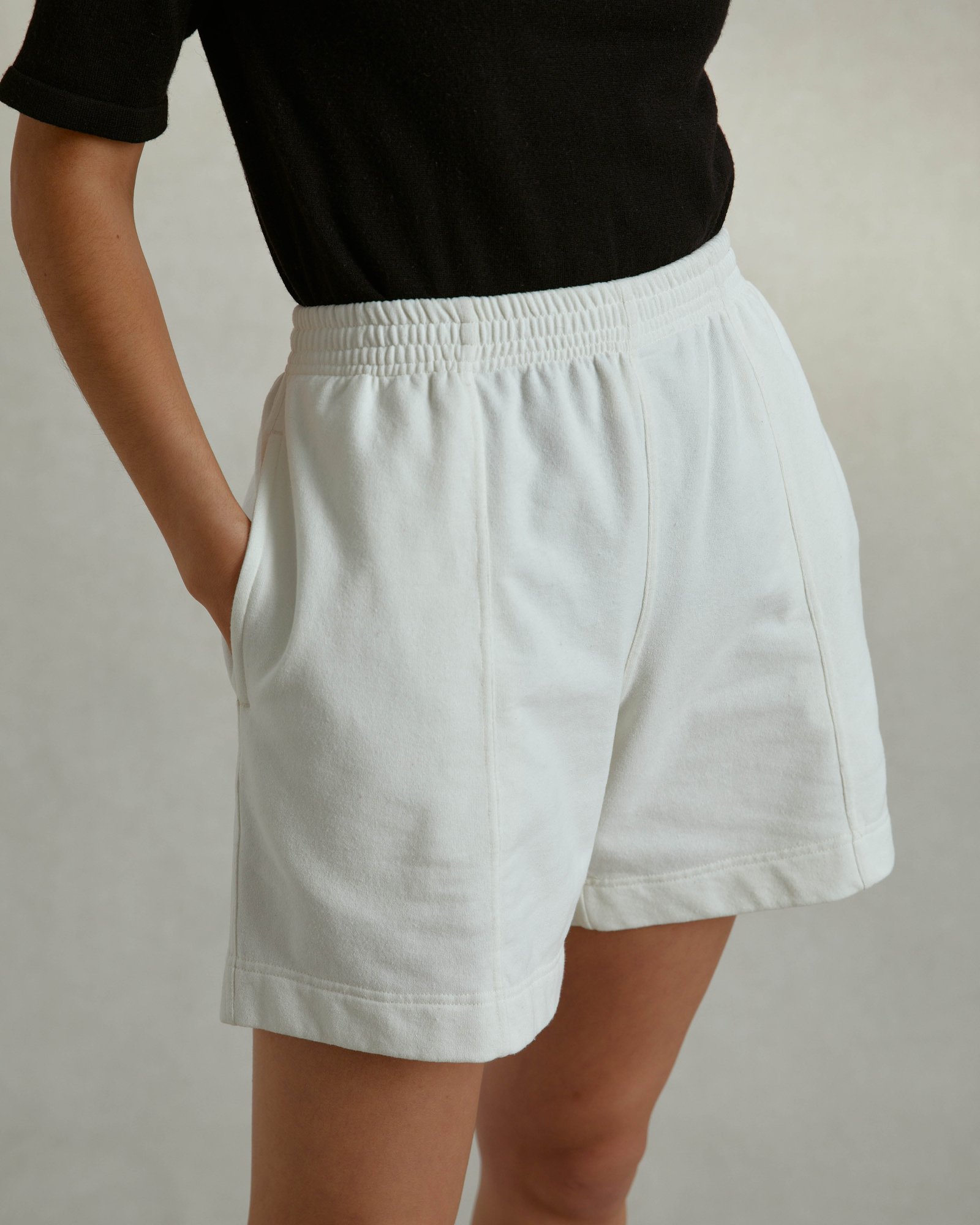 Recycled Cotton Jersey Shorts